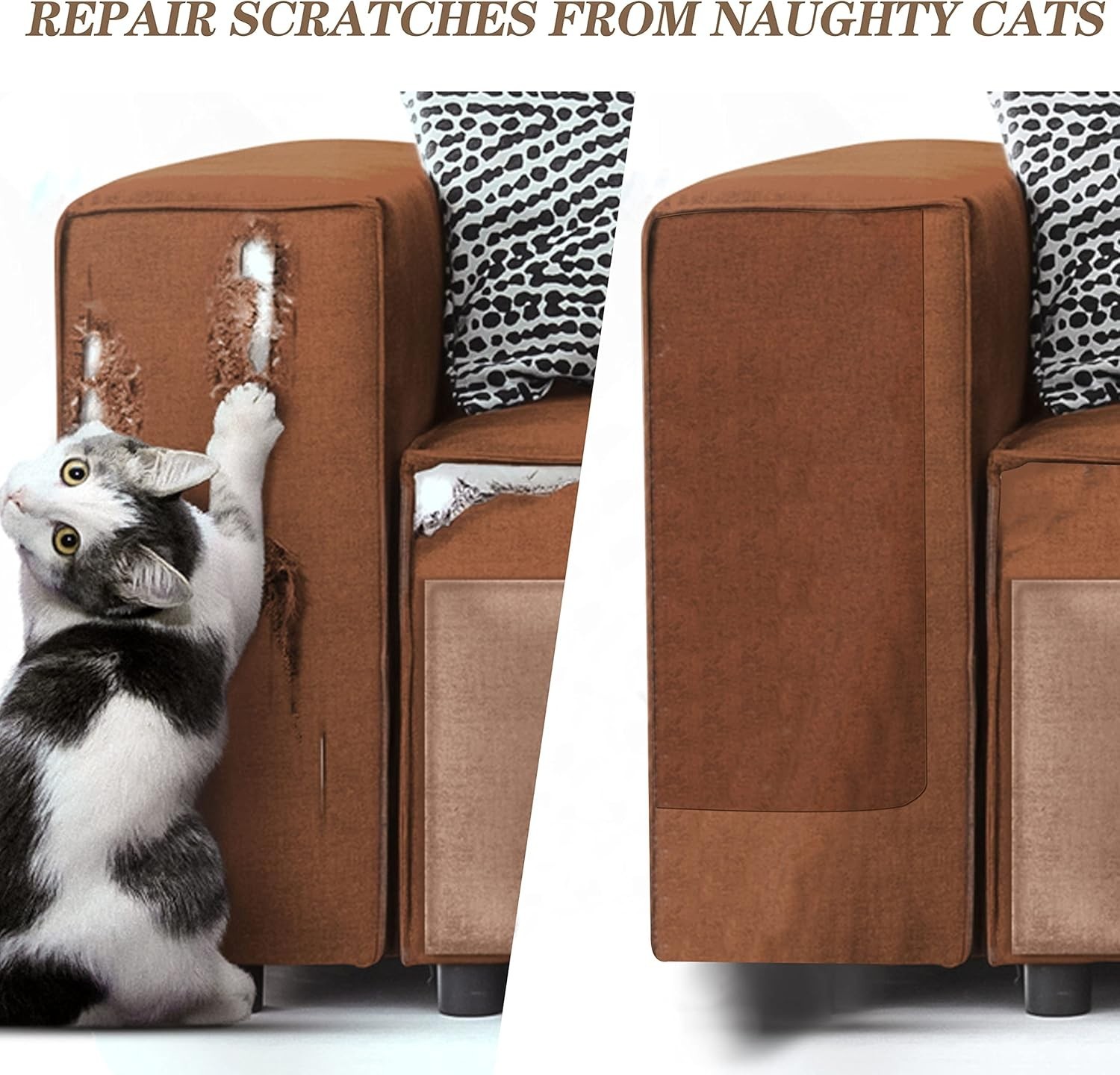 Luxurious Oversized Repair Patch 9.5" x 40" - Restore Leather & Fabric Elegance
