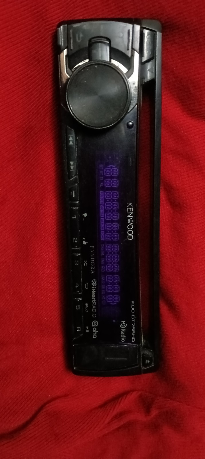 Kenwood KDC-BT755HD   FACEPLATE ONLY