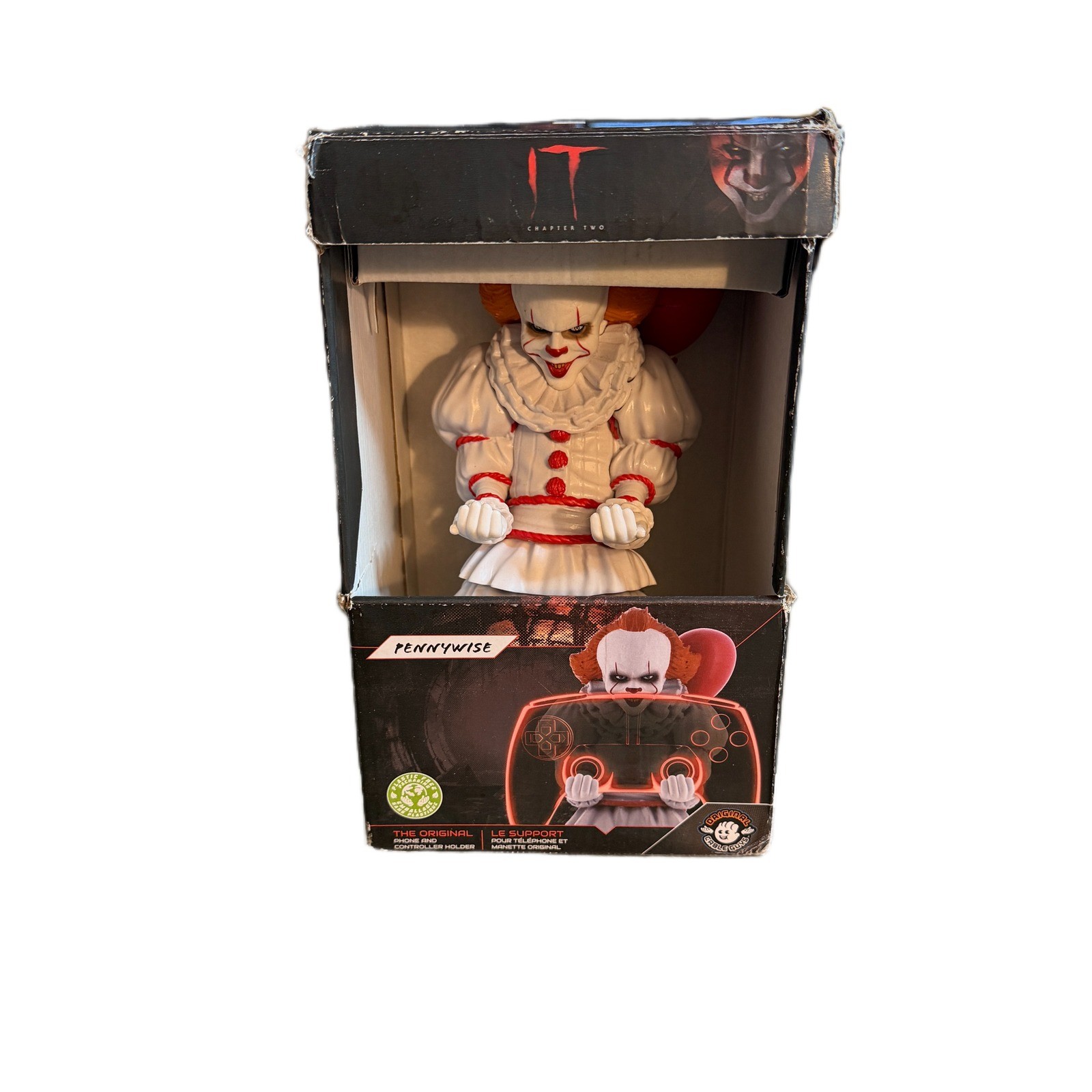 Cable Guys IT Chapter Two Pennywise Phone and Controller Holder Horror Figure