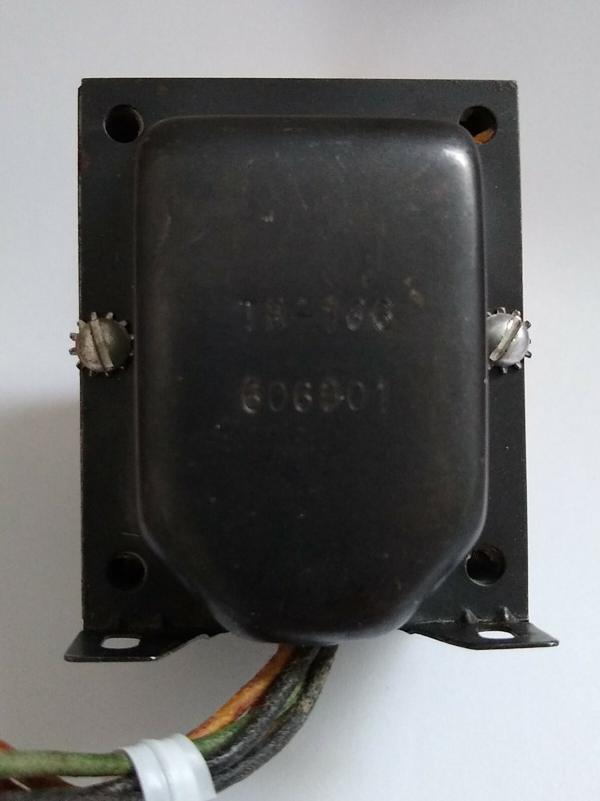 QRP Transmitter Power Transformer Rated 350-0-350 VAC and 6.3 VAC, marked TR-166