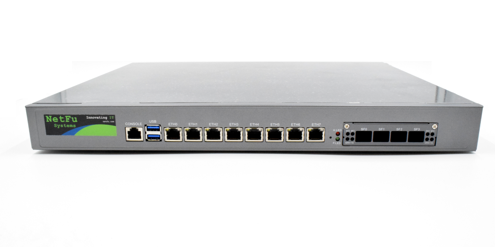 NetFu Firewall 1U, Intel CPU, 8 x Gigabit, SFP, w/ pfSense, Others, NEW OPTIONS