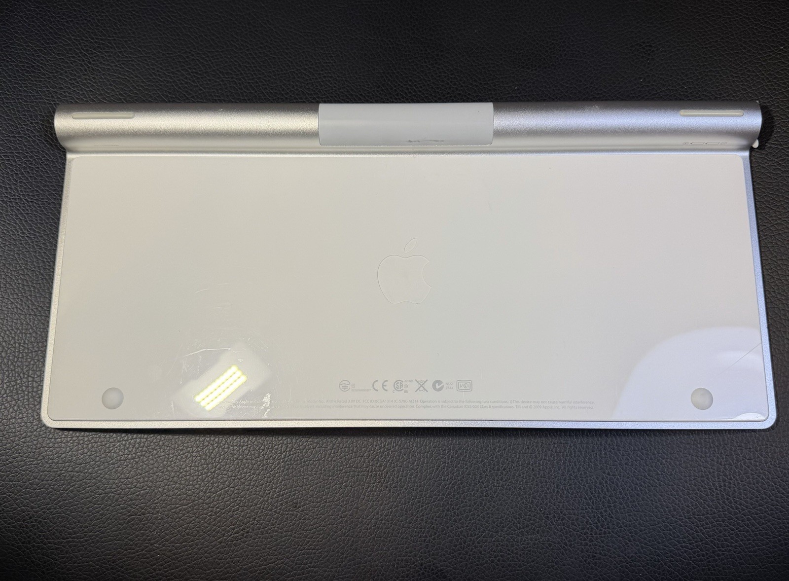 Apple Wireless Bluetooth Keyboard A1314 Compact Mac Aluminum Slim Silver Tested
