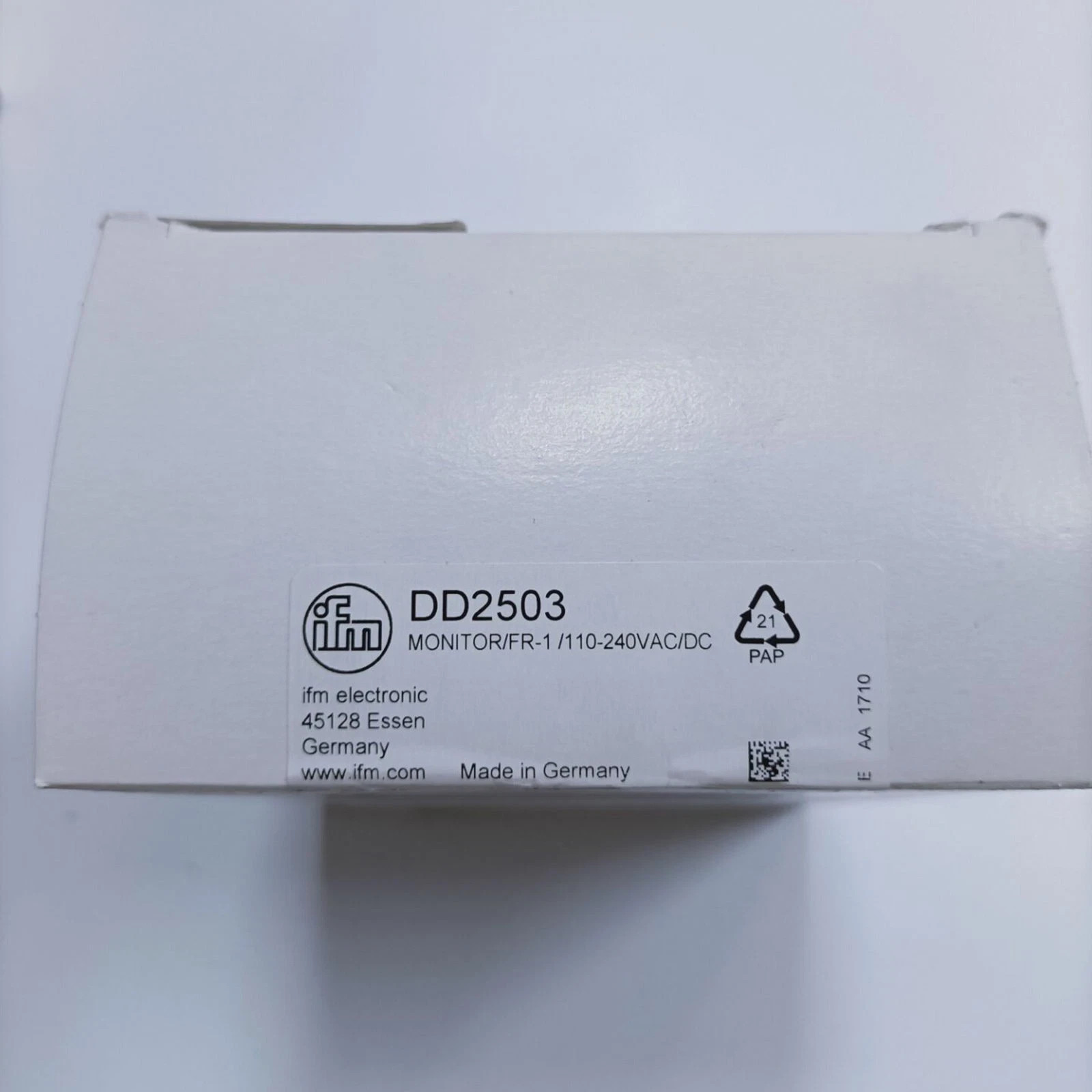 1PC New IFM DD2503 Speed Monitor Sensor In Box Fast delivery