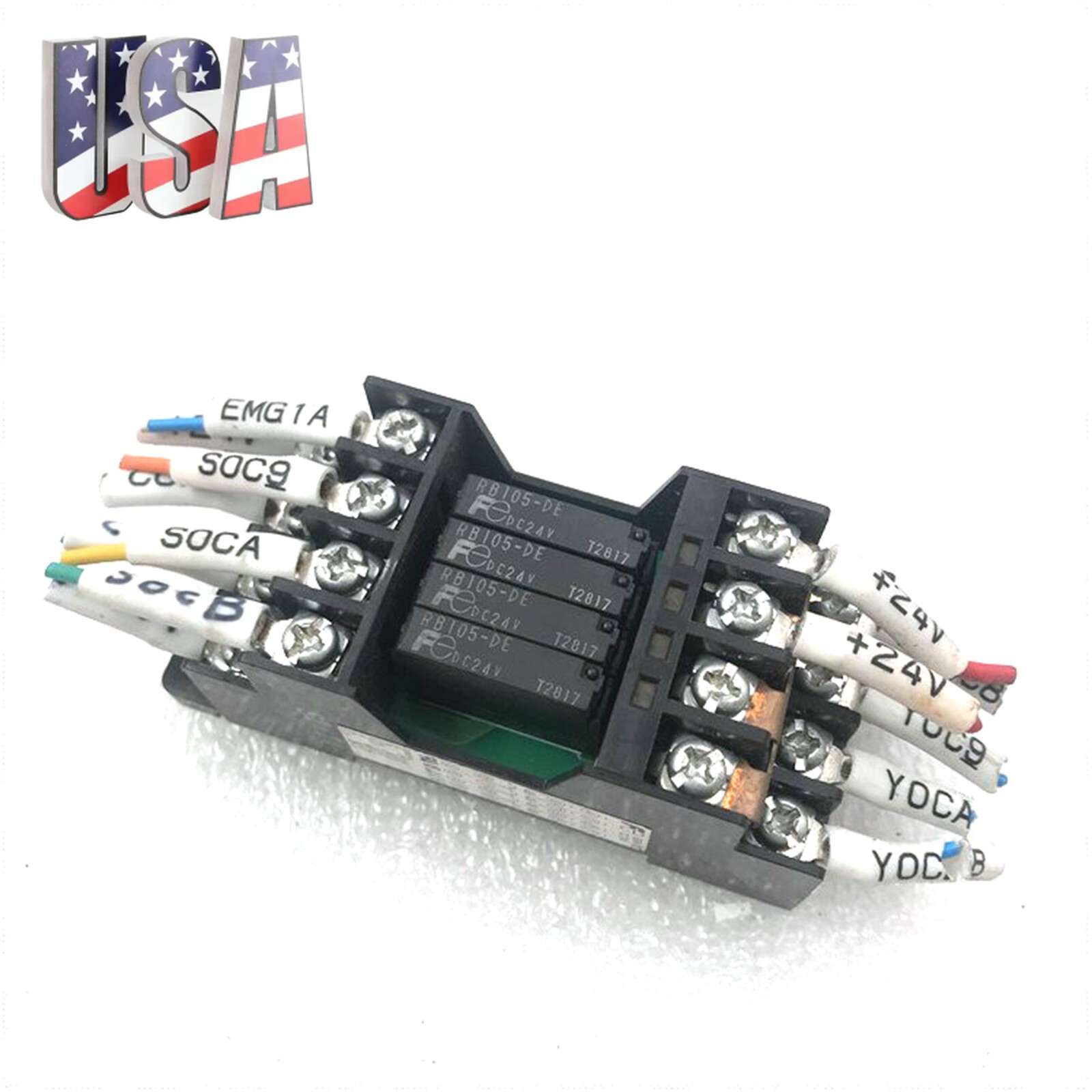 1PCS NEW FUJI RS4N-DE Terminal Relay Module Solid State Relay