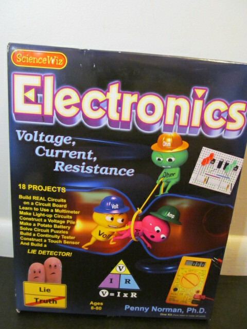 ScienceWiz Electronics 18 Projects to Learn Voltage, Current, & Resistance