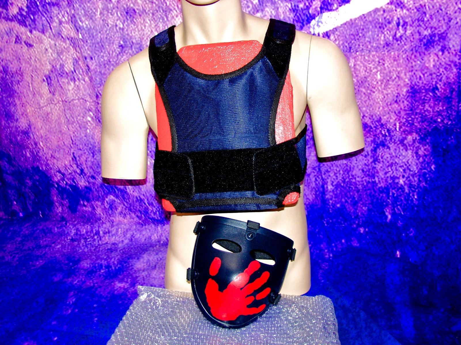 "Red Hand" Ballistic Face Mask Level 3A