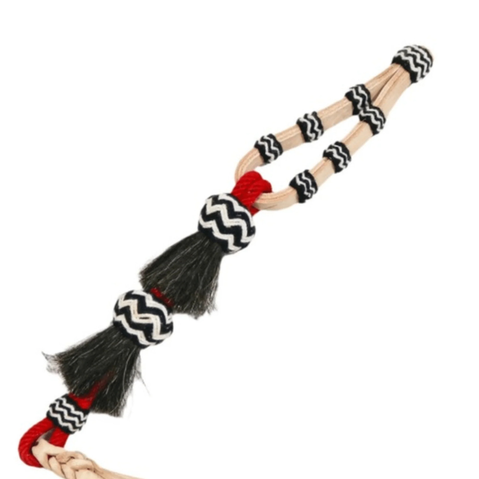 Charro Boton Cuarta Chomite Charra Horse Quirt