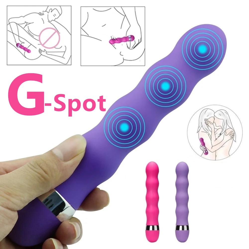 Dildo Vibrator Clit Anal G-spot Massager Wand Adult Sex Toys for Couples Women