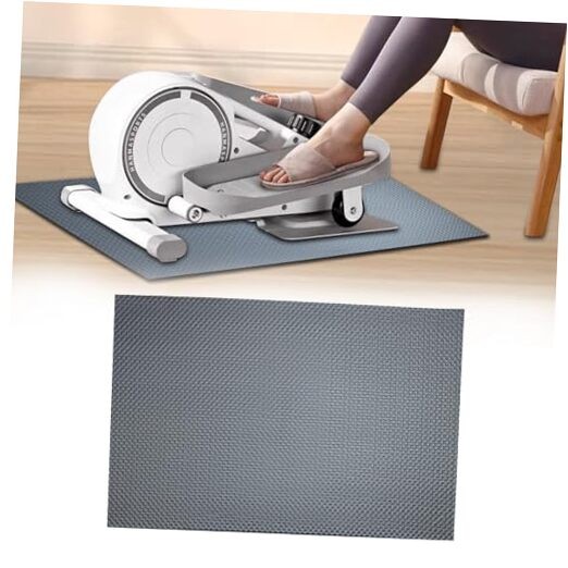 Non-Slip Mat, Apply to Under Desk Elliptical Peddler While Sitting, Perfect
