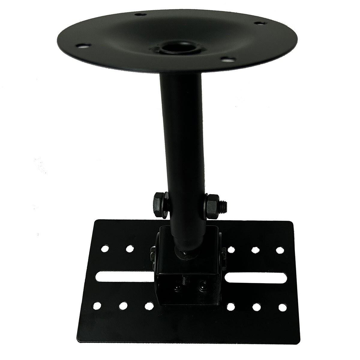 2Pcs Universal Ceiling Mount PA Speaker Brackets Safe Distance Adjustment mounts
