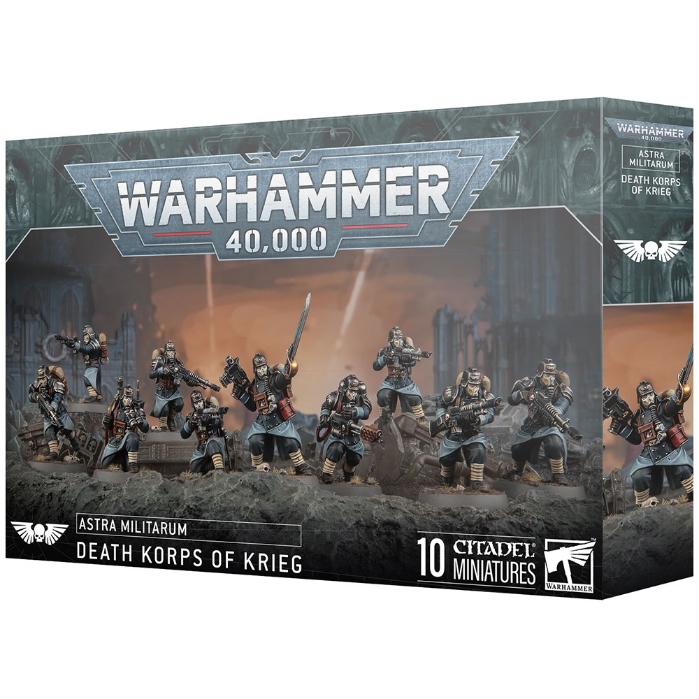 Warhammer 40,000 Astra Militarum Death Korps of Krieg Infantry Set