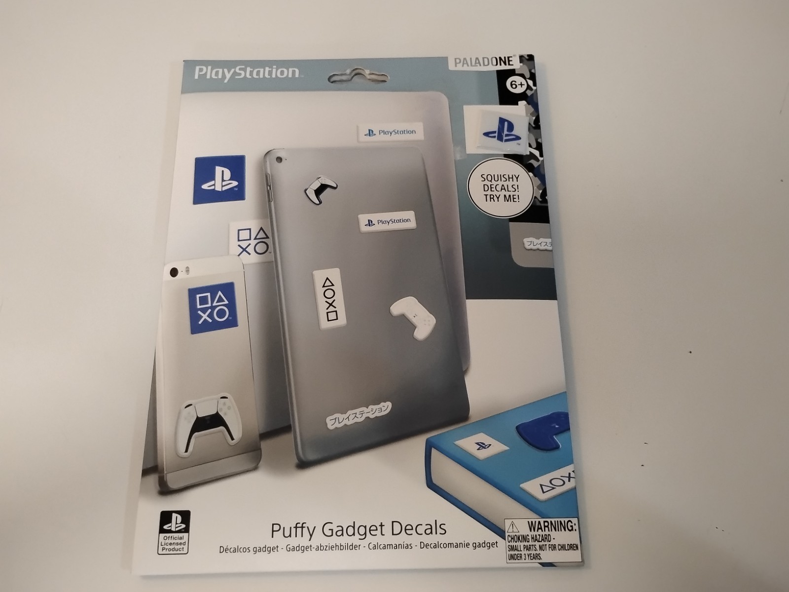 Paladone Playstation Puffy Gadget Decals New Sealed 36 Decals In Total