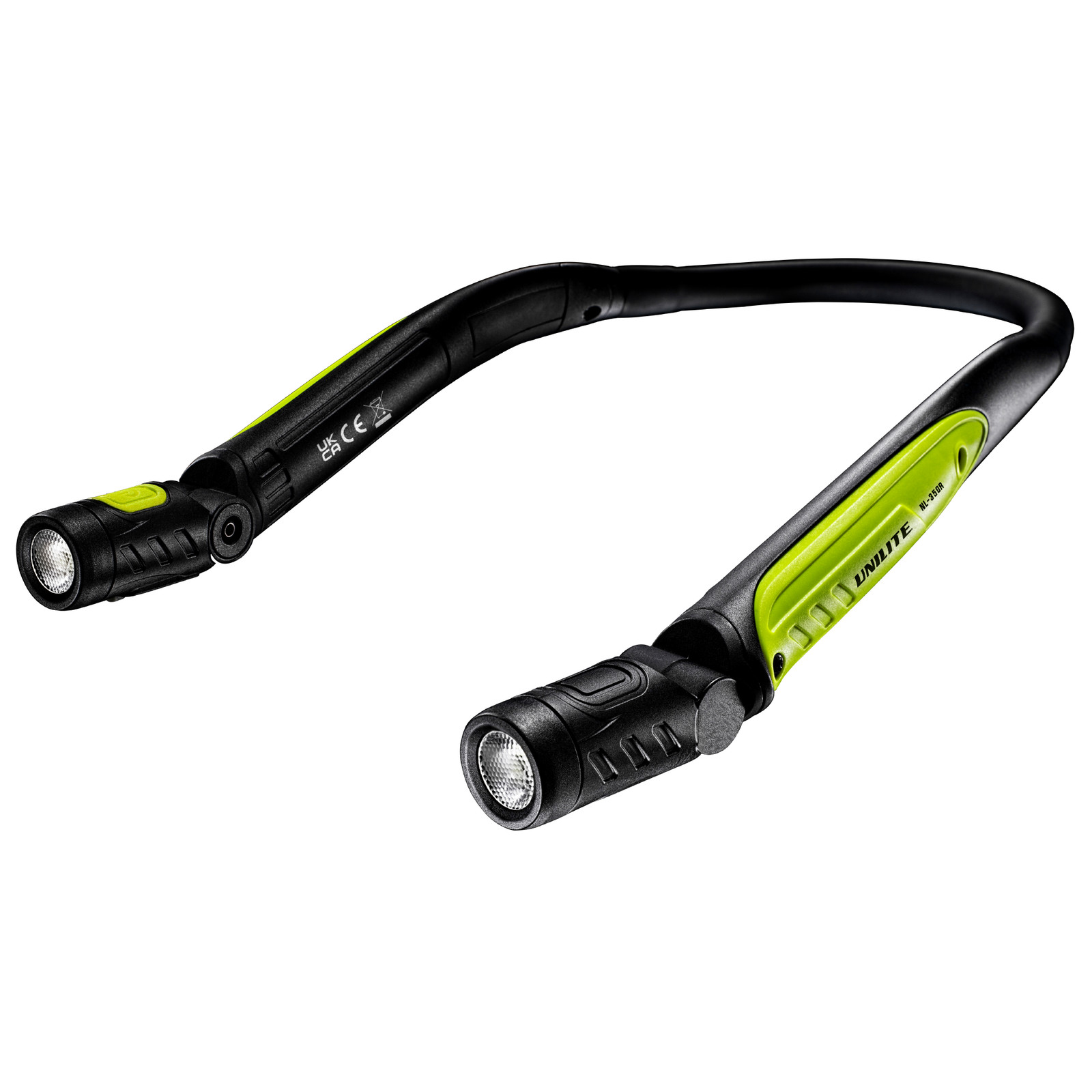 Unilite NL-350R Rechargeable Neck Light – 350 Lumen LED, Adjustable Dual Heads,