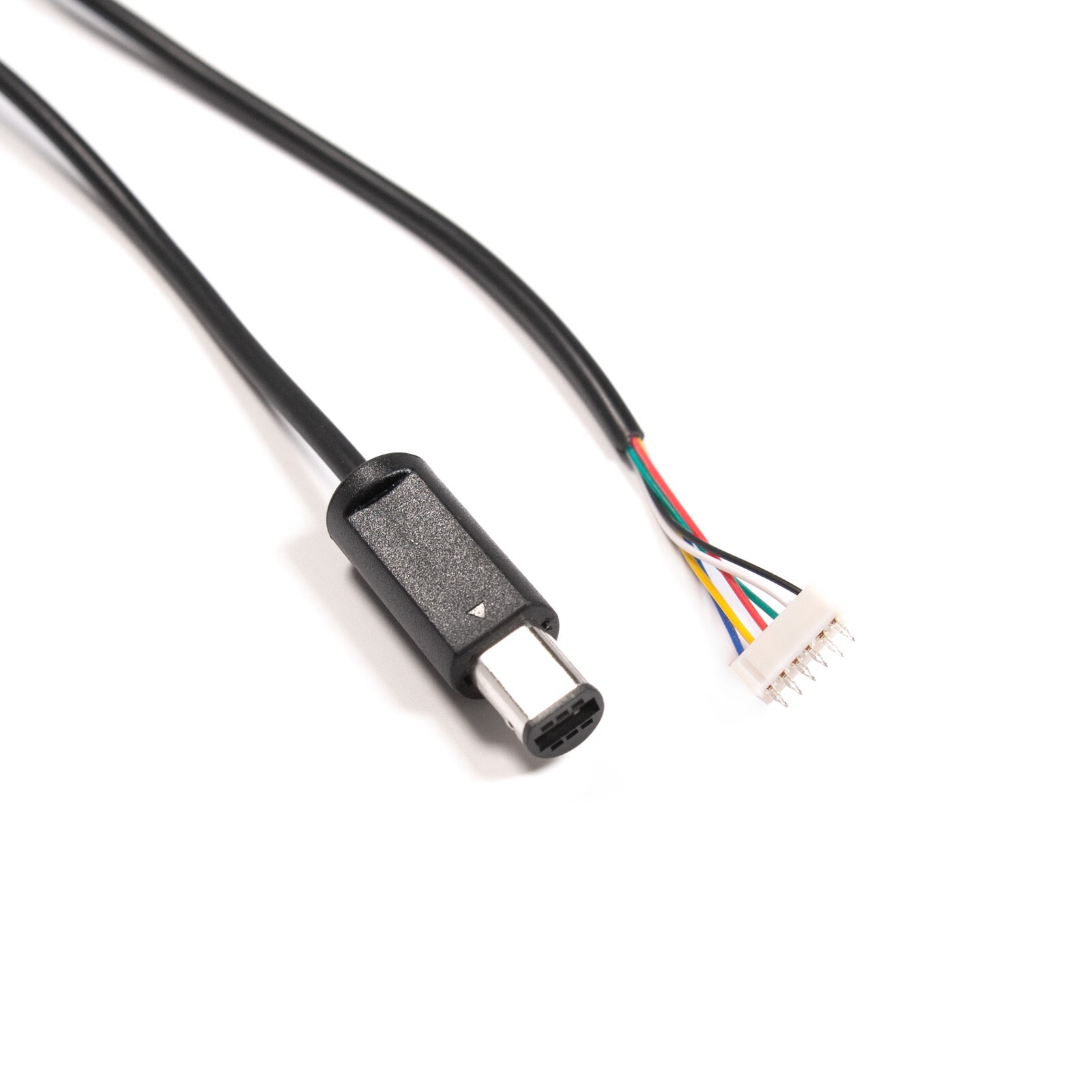 Replacement NGC GameCube Controller Repair Cable Cord with Header Pins - Black