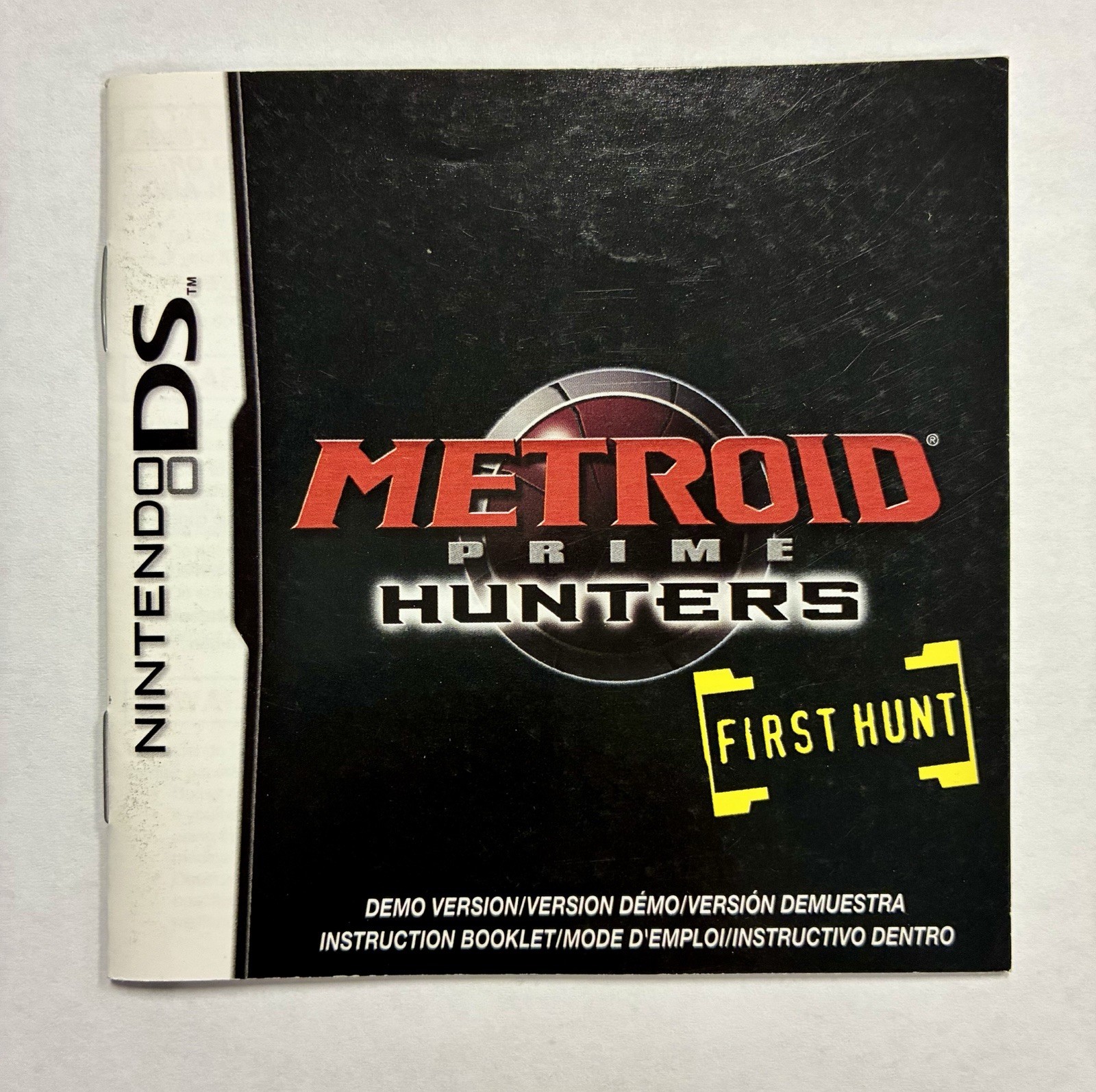 Metroid Prime Hunters First Hunt Ds Booklet