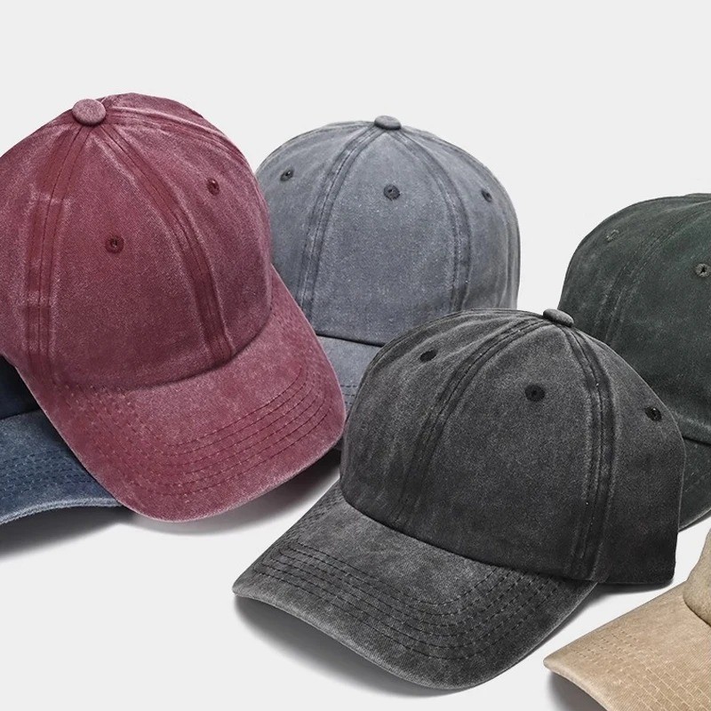Cotton Baseball Cap Ball Dad Hat Adjustable Plain Solid Washed Men Premium 2026