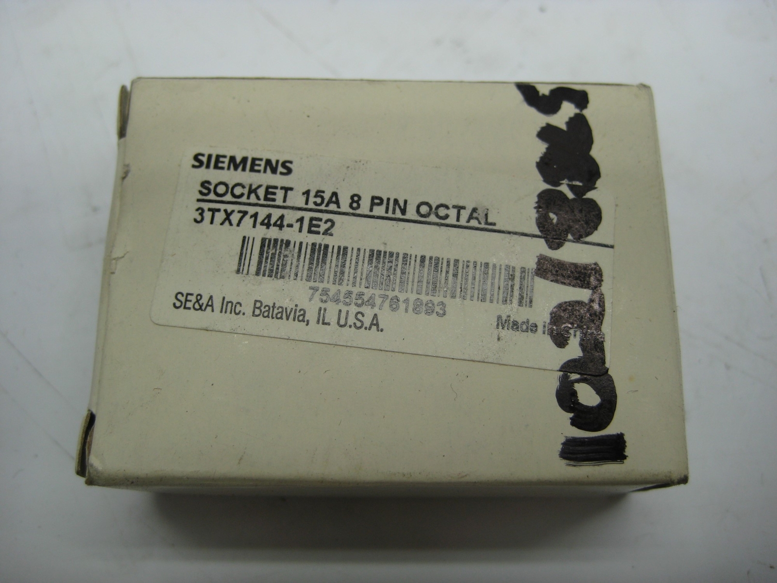SIEMENS 3TX7144-1E2 RELAY SOCKET NSMP