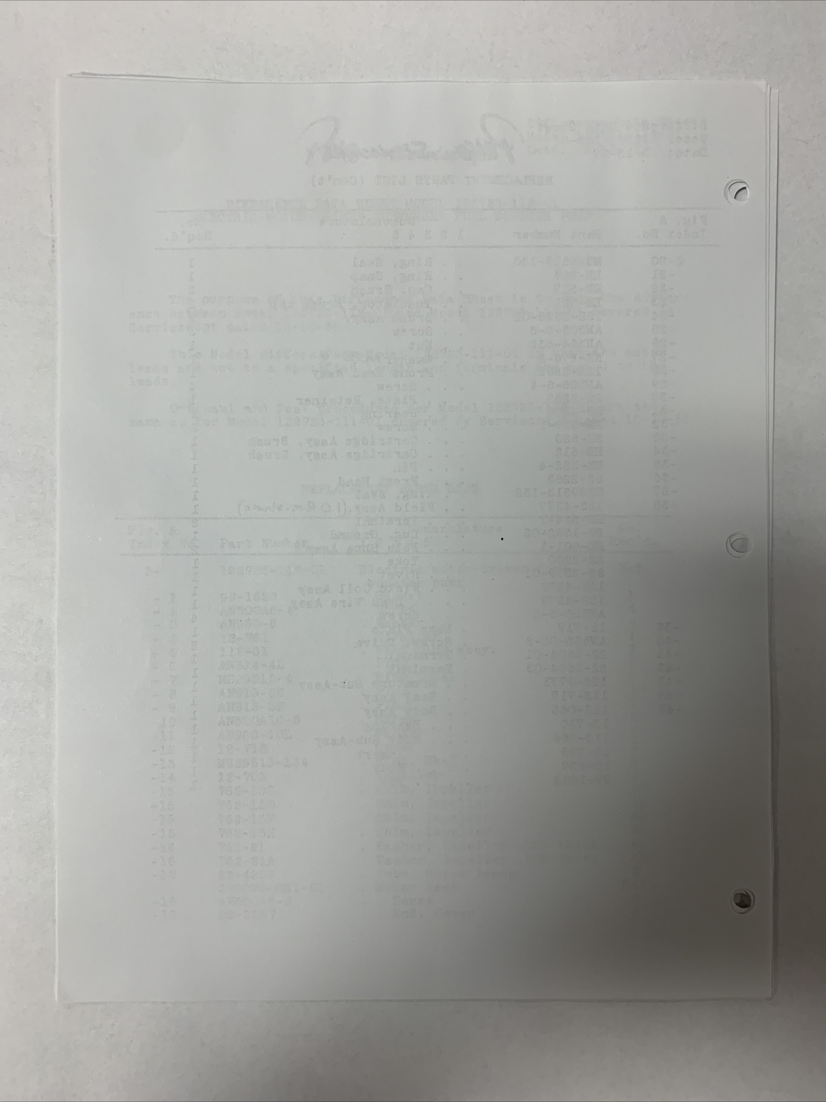 Pesco Servicescript Model 122723-111-01 Dated 10-10-56 - Copy