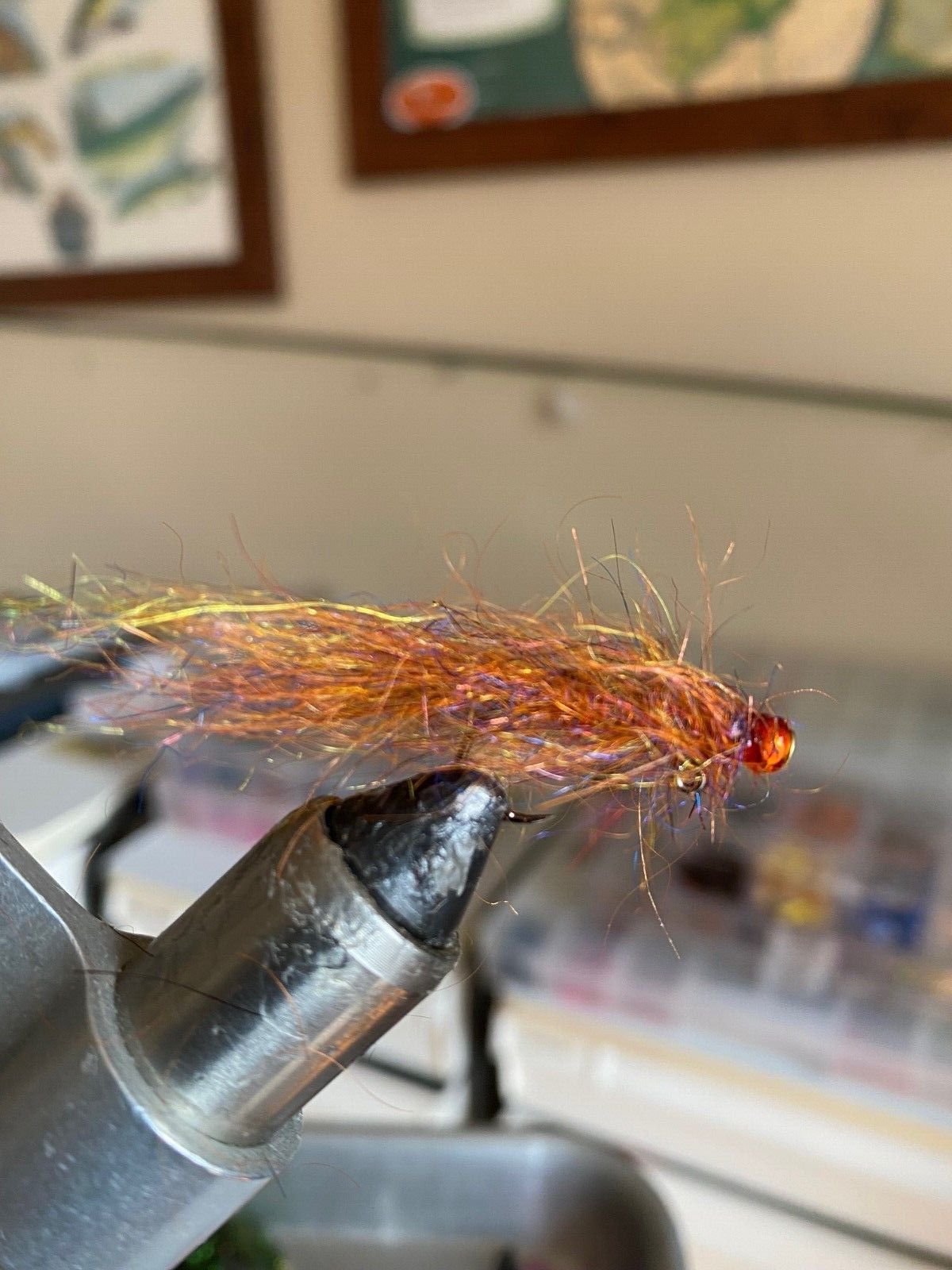 Canadian Orange Simi Seal Balanced Leech Size 8