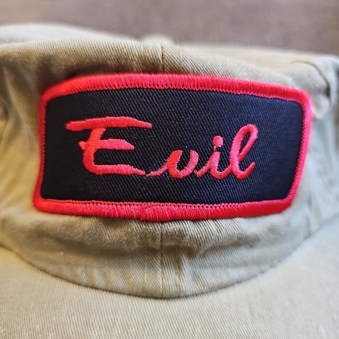New Evil Hat Cap Khakis Embroidered Novelty Hat Adjustable Toppers