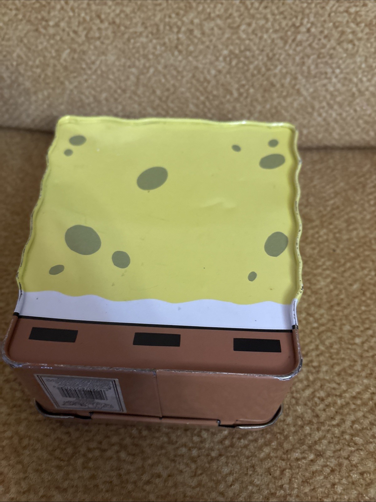 2003 SpongeBob SquarePants Metal Lunch Box Viacom