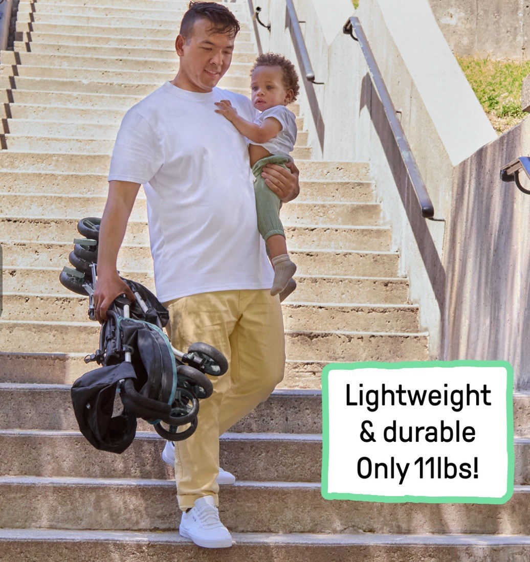Ingenuity 3D Mini Convenience Umbrella Stroller Lightweight Compact Fold Slate