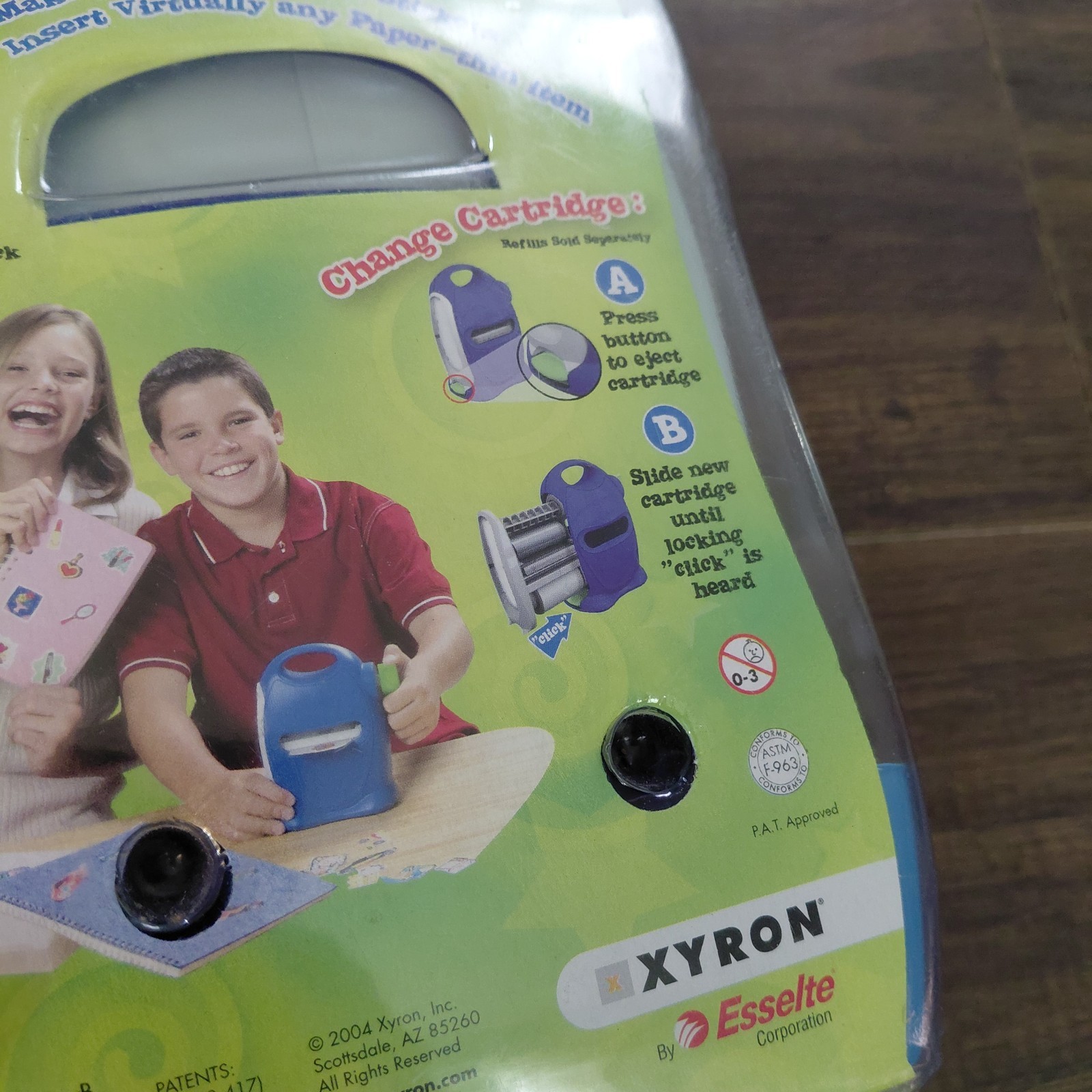 New / Unopened Xyron Magic Sticker Maker Create a Sticker 2 5" Kids Learning