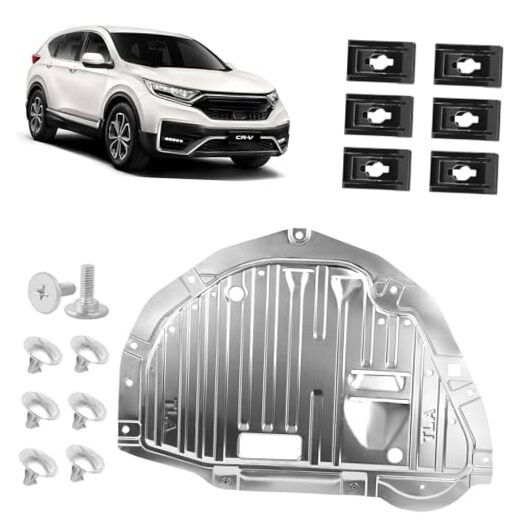 Engine Splash Shield Guard Compatible with CRV 2017-2022, Under 2017-2022 CRV