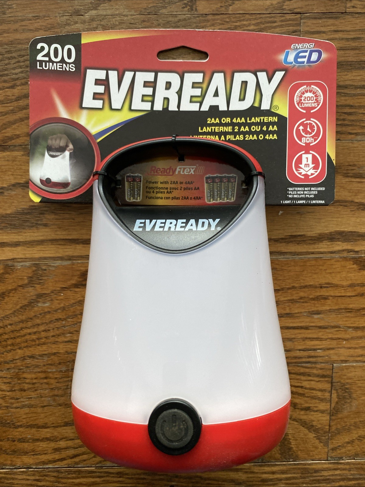 LED Camping Lantern X-250, Bright Tent Light, Rugged Water Resistant LED