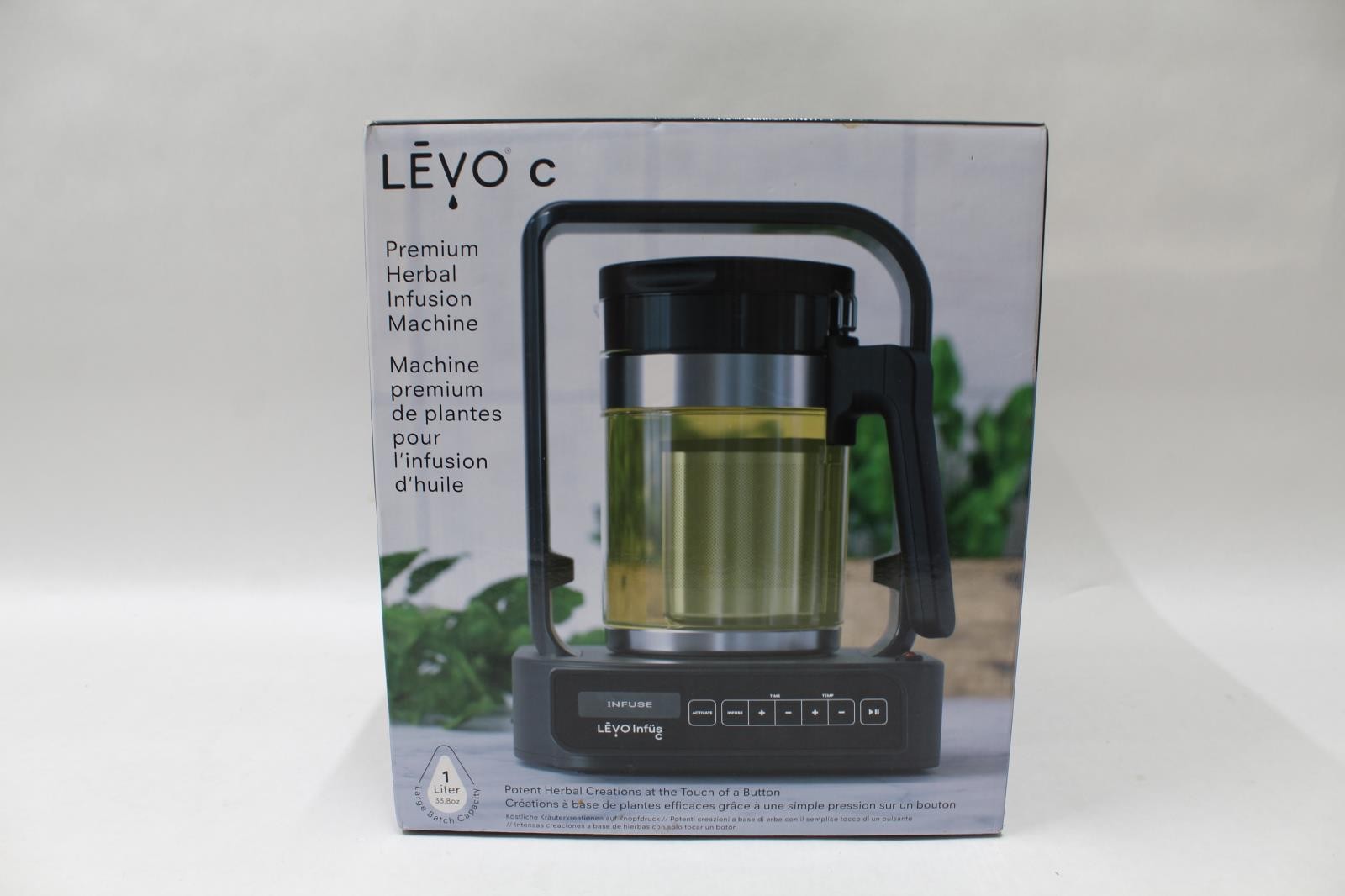 LEVO C Premium Herbal Infusion Machine, Black