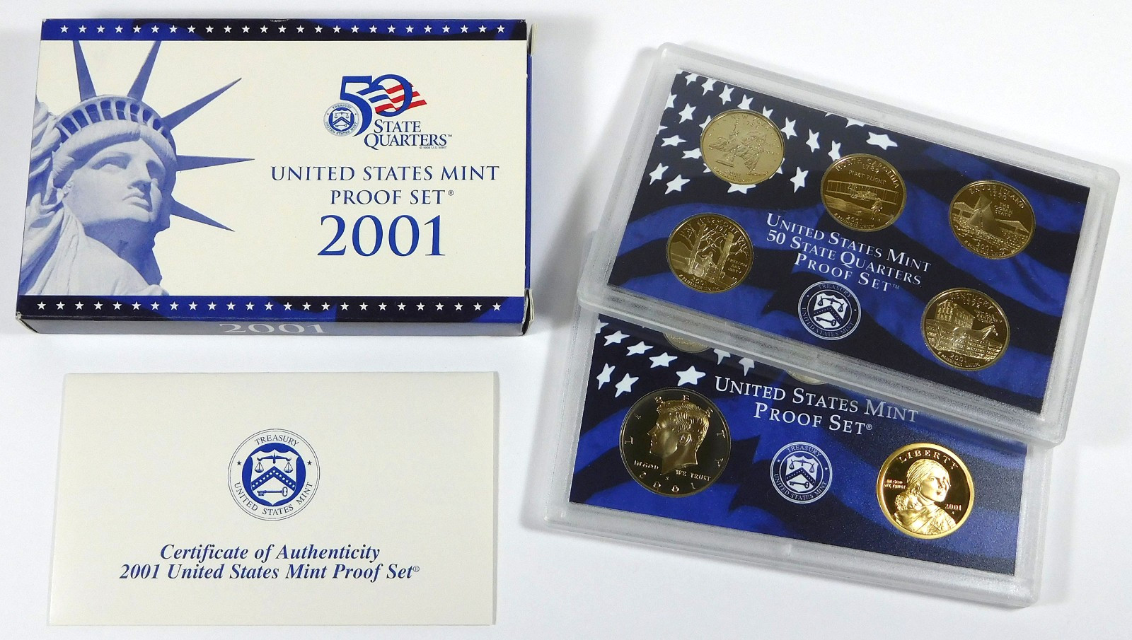 2001 U.S. Mint Proof Set - OGP