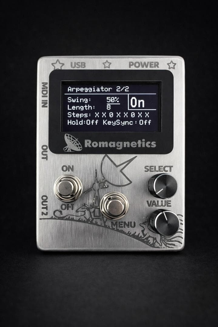 Romagnetics Midynamite Multi-Function MIDI Pedal