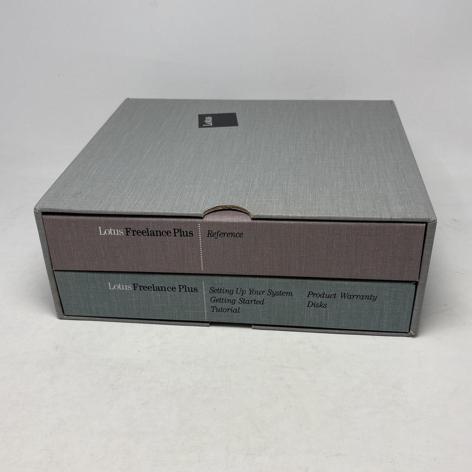Lotus Freelance Plus 8-Disks Manuals Reference Tutorials Box Complete