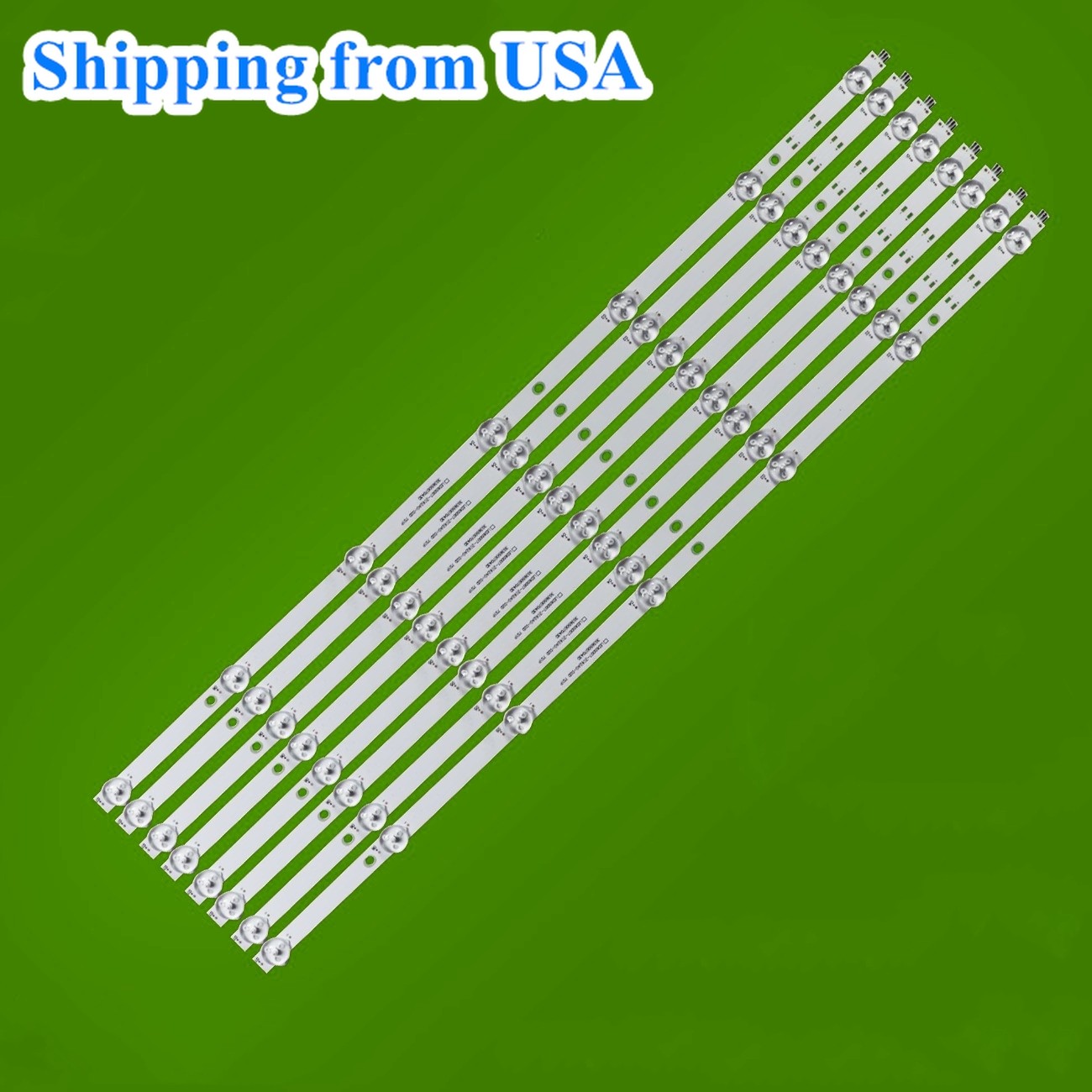 LED Strips For JVC LT-65MCS780 ONN 100012587 100012587-CA LED65D07-ZC62AG-02D