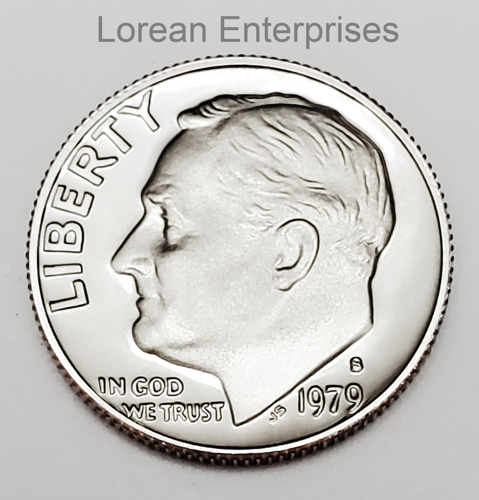 1979 S Roosevelt Dime Filled TYPE 1 CLAD ✼ PROOF✼