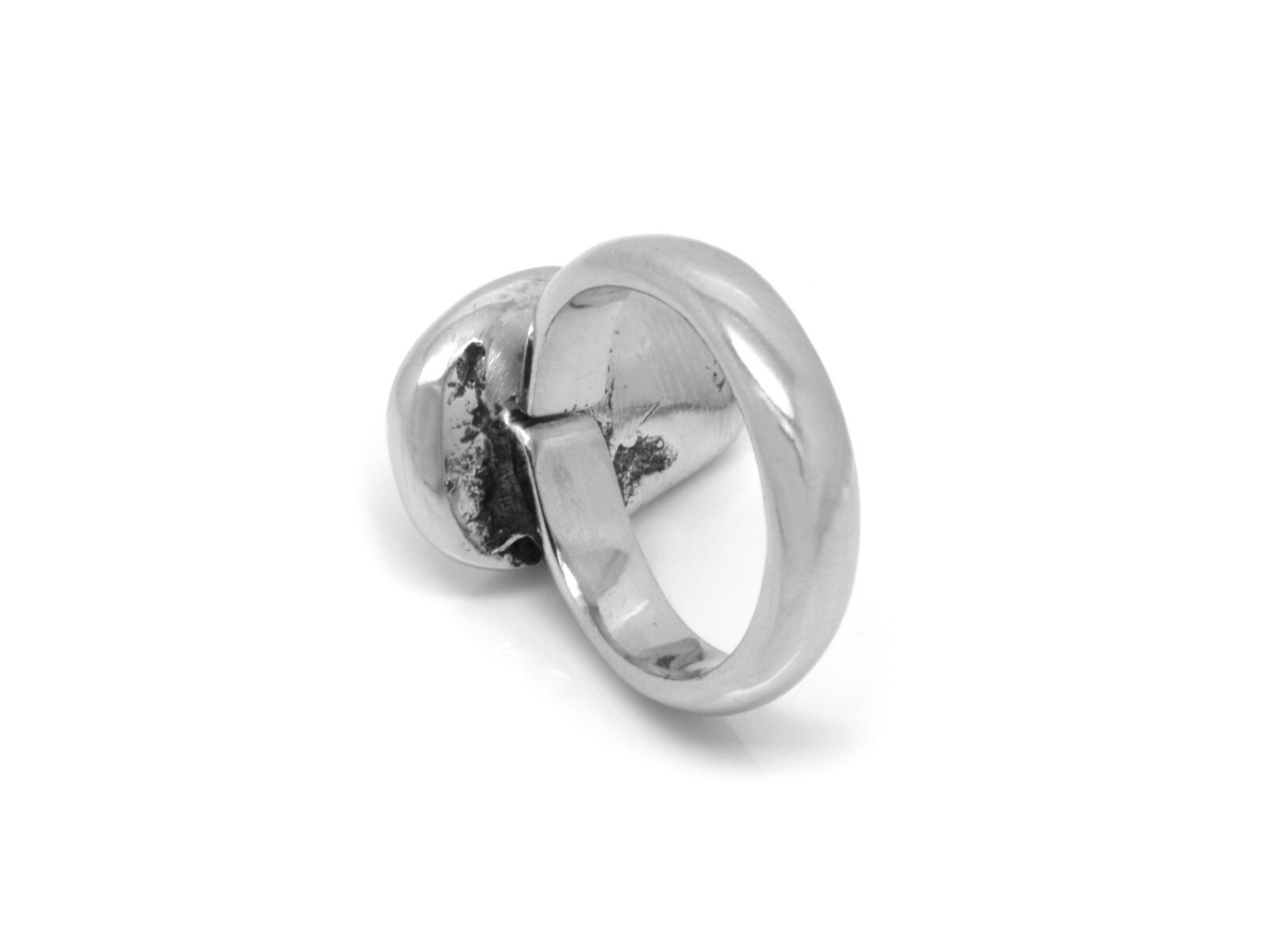Ear Ring, Handmade Hearing Human Anatomy Jewelry in Pewter