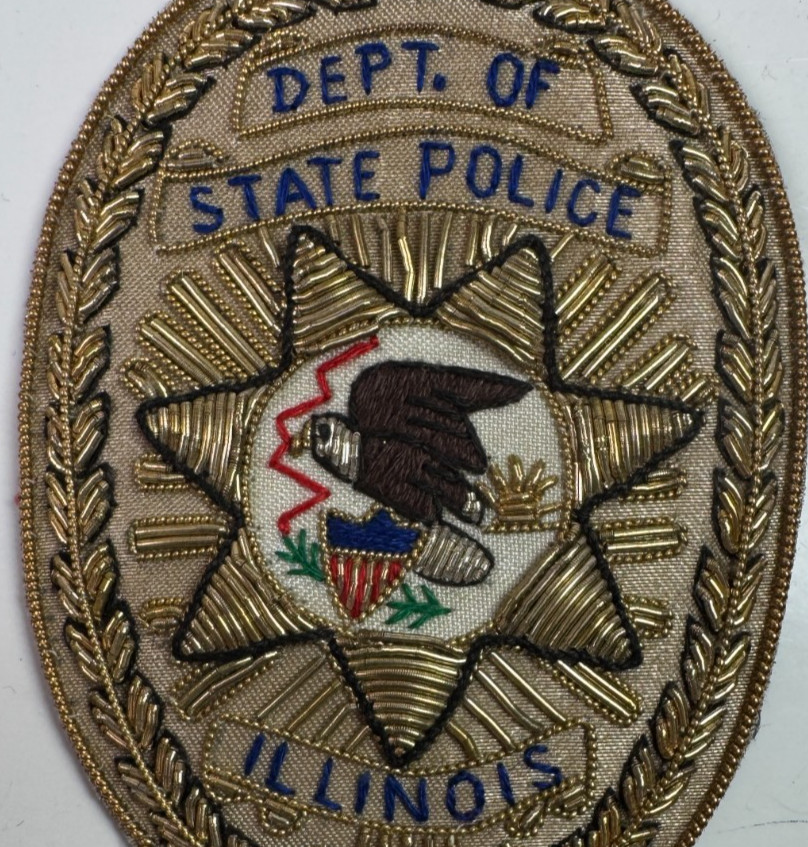 Illinois State Police IL Trooper Bullion Patch S5