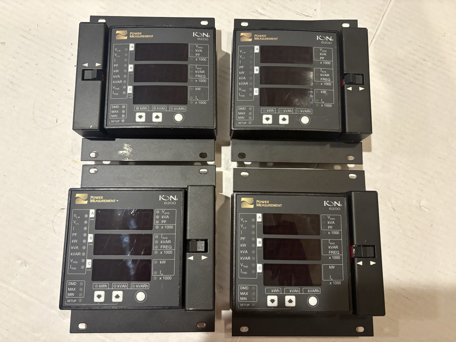 Power Measurement ION 6200 Display P620DRO LOT OF 4 ONE PRICE free shipping