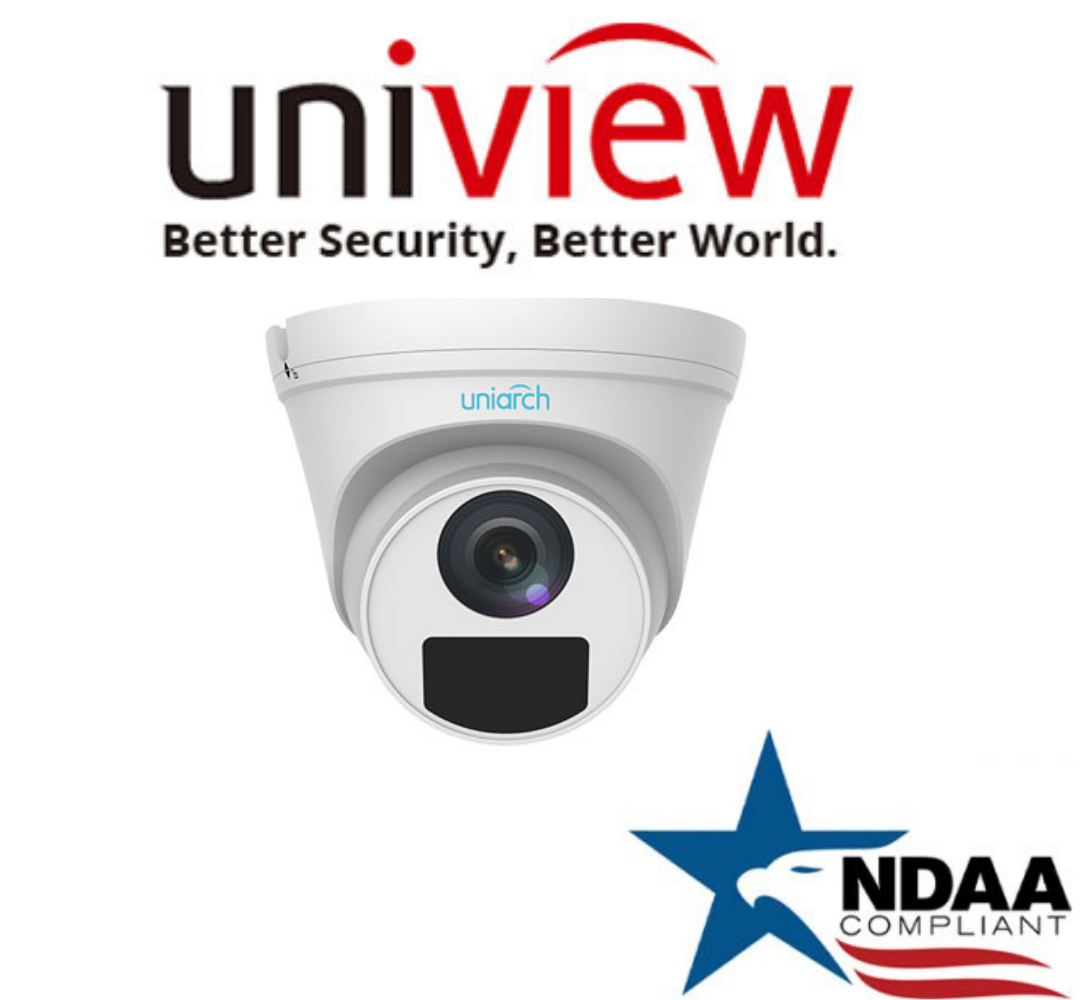 UNV IP67 4MP NDAA Audio Fixed Dome IP Network Uniview Security Camera Uniarch