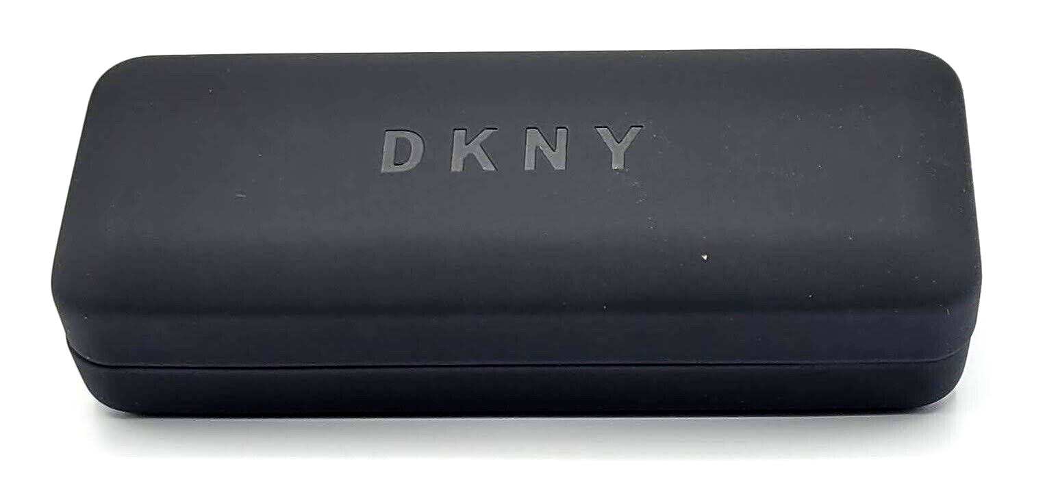 AUTHENTIC & NEW - DKNY - MATTE BLACK - HARD EYEGLASSES CASE