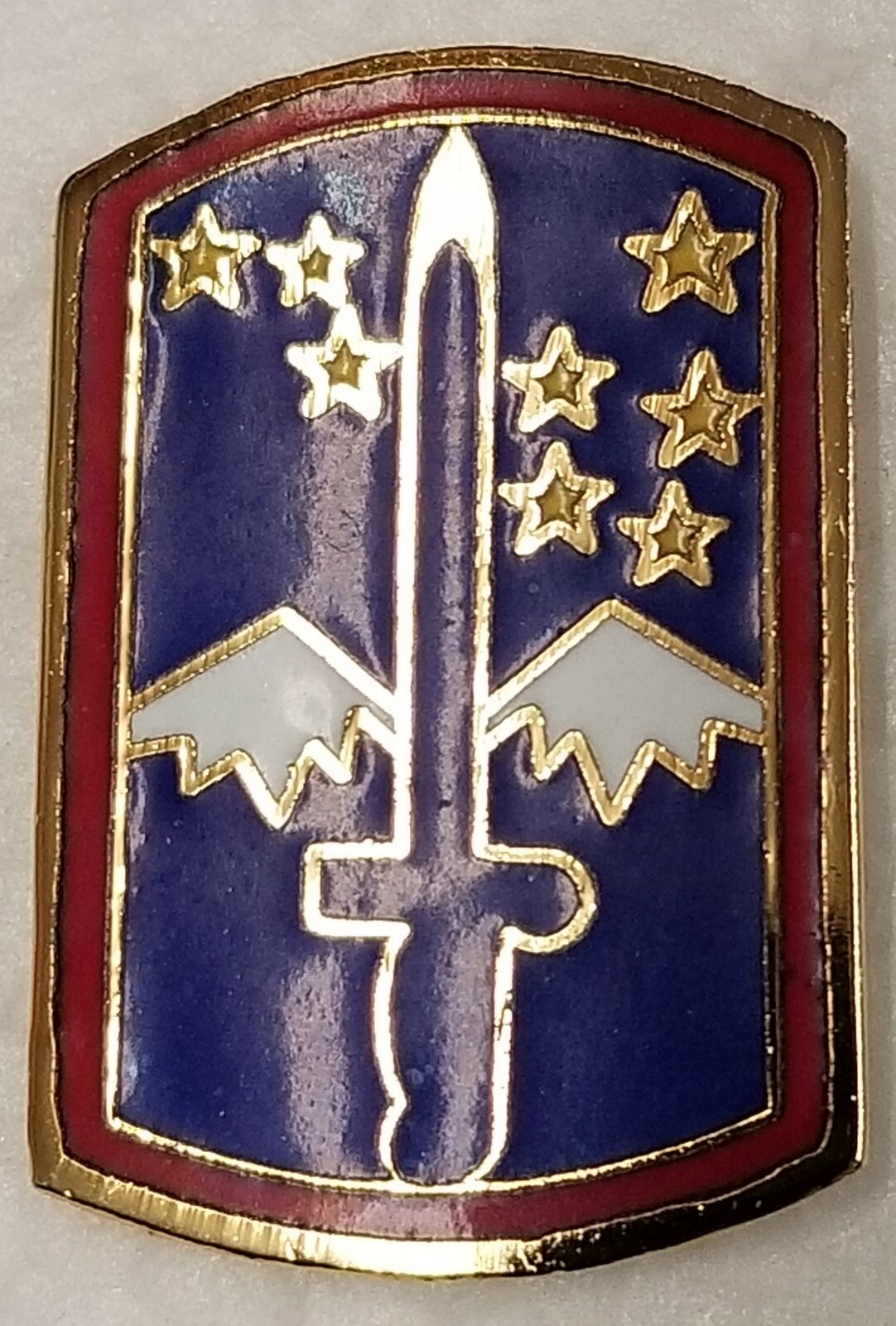 US ARMY 172ND INFANTRY BRIGADE PIN - CURRENT PRODUCTION - GREAT FOR CAPS/JACKETS