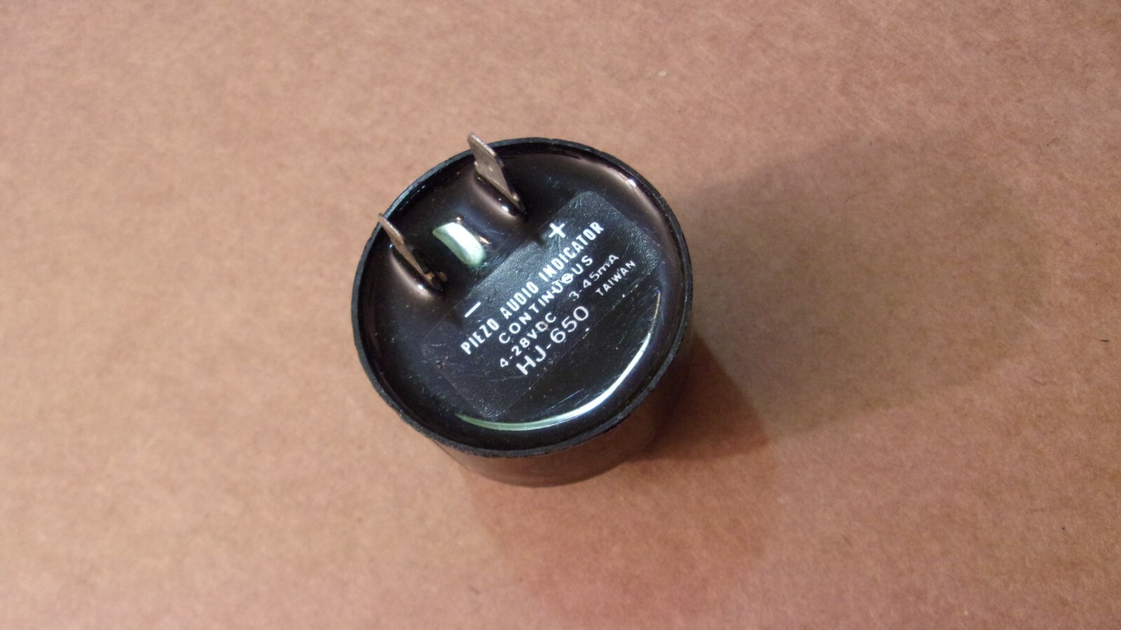 HJ-650 PIEZO AUDIO INDICATOR Continuous 4-28VDC 3-45ma