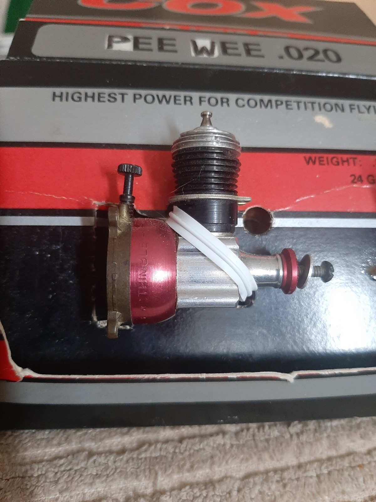 COX PEE WEE .020 R/C, VERY RARE
