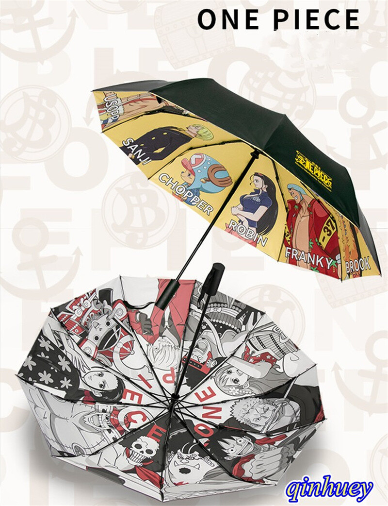 Anime ONE PIECE Character Theme Umbrella Automatic Shade Umbrella original