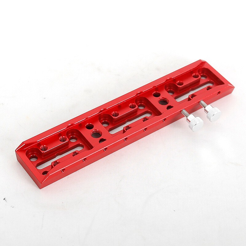Dovetail Mounting Fixing Plate Guidescope Dovetail Plate For Telescope 200mm Red