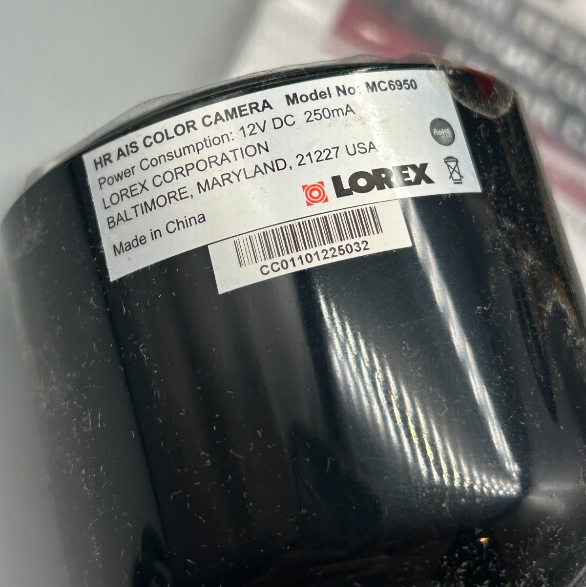 4 Lorex MC6950 Security Cameras with Cables