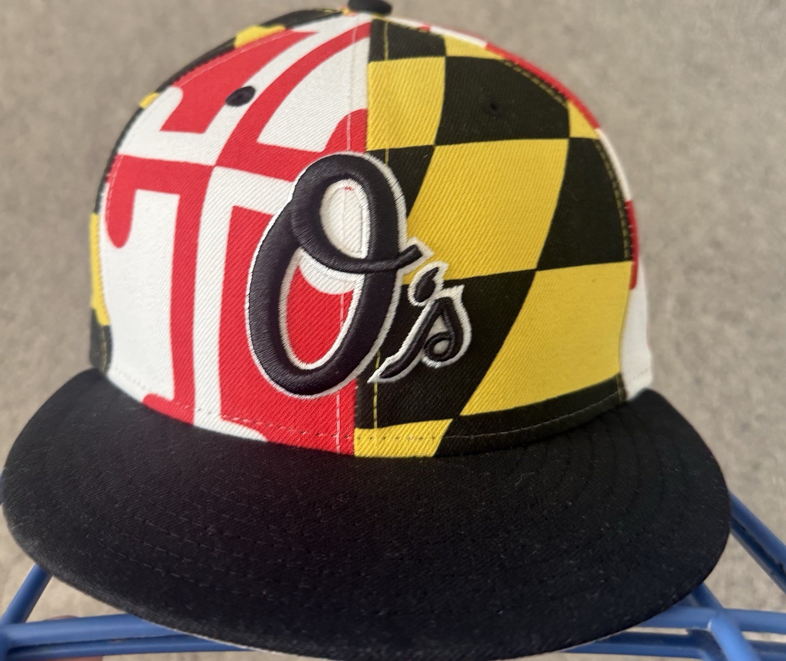 Baltimore Orioles Men’s New Era Maryland Fitted Hat. Size Is Fitted 7 5/8.