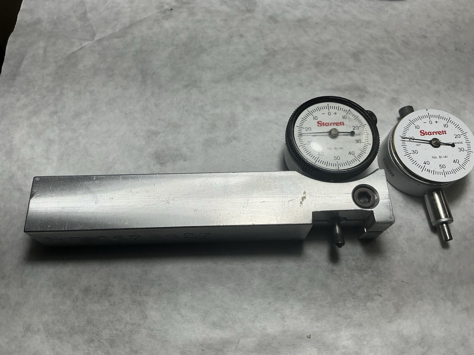 (2) Starrett No. 81-141 Dial Indicators