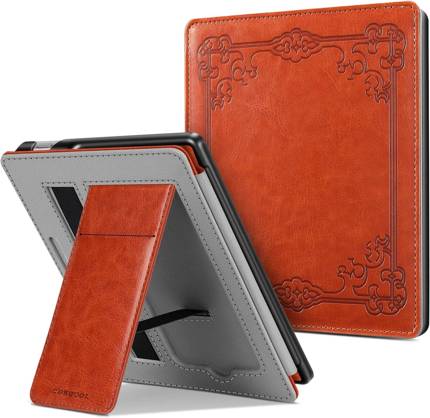 Stand Case for Kindle Oasis 10th Gen 2019/9th Gen 2017 Sleeve Cover w/Hand Strap