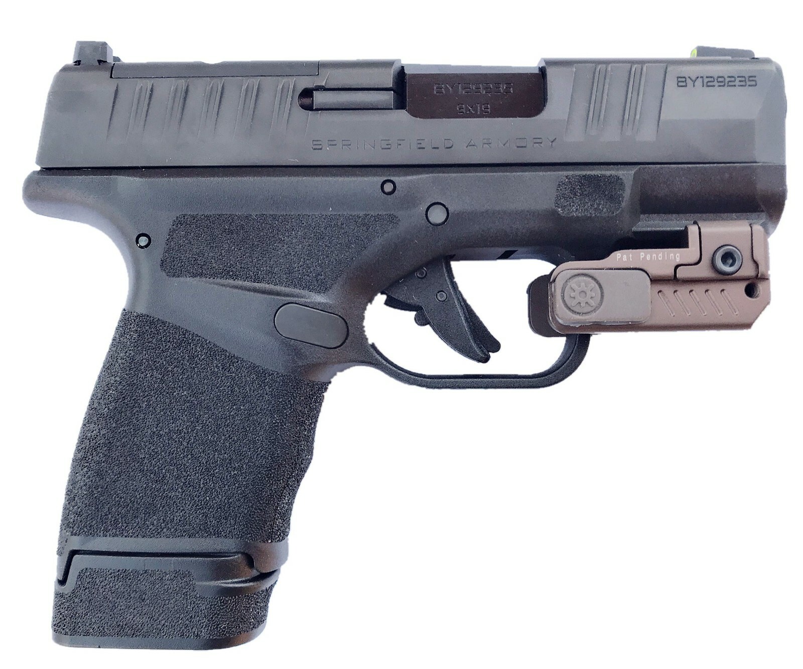 Ade FDE HR54 RED Laser METAL Sight Springfield HELLCAT MICRO-COMPACT 9MM PistoL